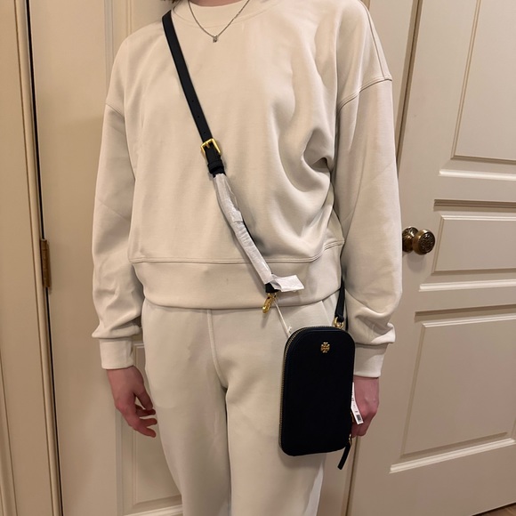 NWT Tory Burch Emerson Leather Phone Crossbody Bag - Picture 3 of 6